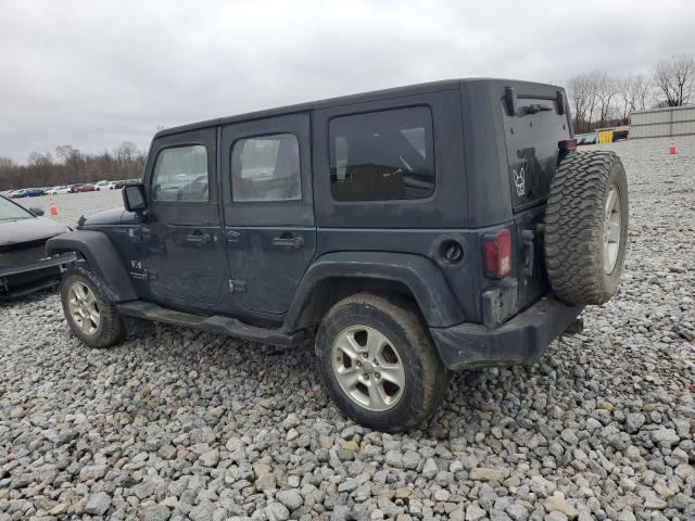 1J4GA391X7L173651 - 2007 JEEP WRANGLER X BLUE photo 2