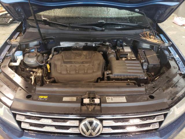 3VV3B7AX8KM032868 - 2019 VOLKSWAGEN TIGUAN SE BLUE photo 11