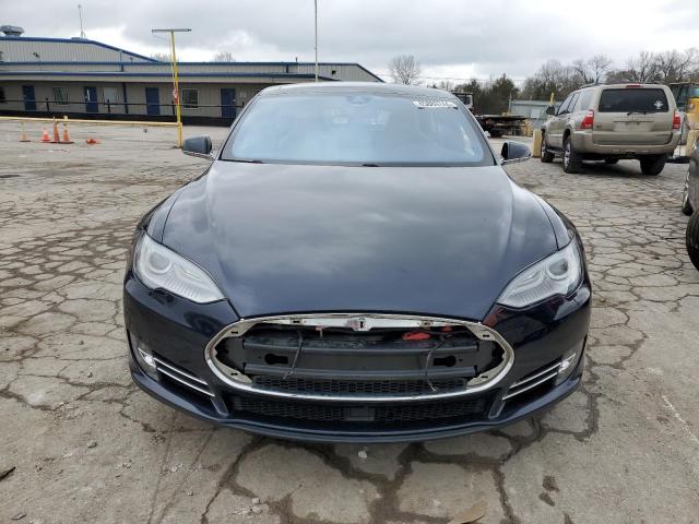 5YJSA1H17FFP78847 - 2015 TESLA MODEL S 85 BLUE photo 5