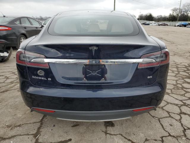 5YJSA1H17FFP78847 - 2015 TESLA MODEL S 85 BLUE photo 6