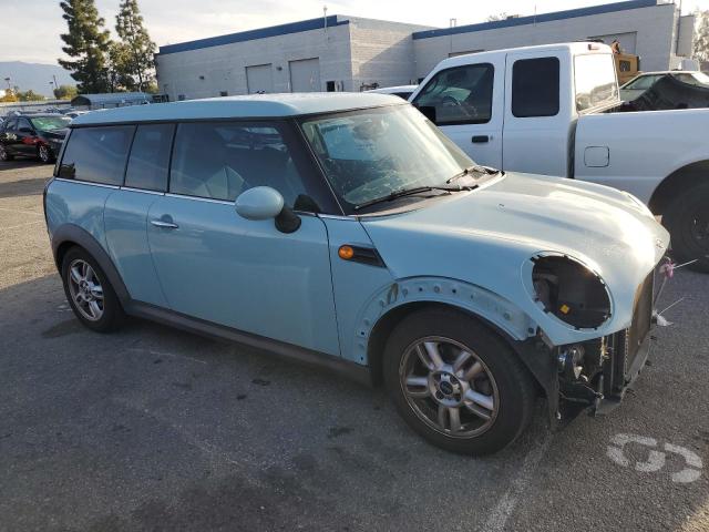 WMWZF3C51DT491517 - 2013 MINI COOPER CLUBMAN TURQUOISE photo 4