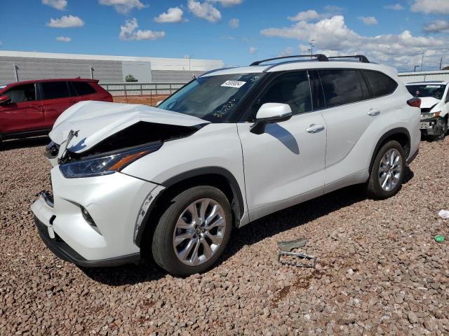 5TDKDRAH3PS521226 - 2023 TOYOTA HIGHLANDER L WHITE photo 1