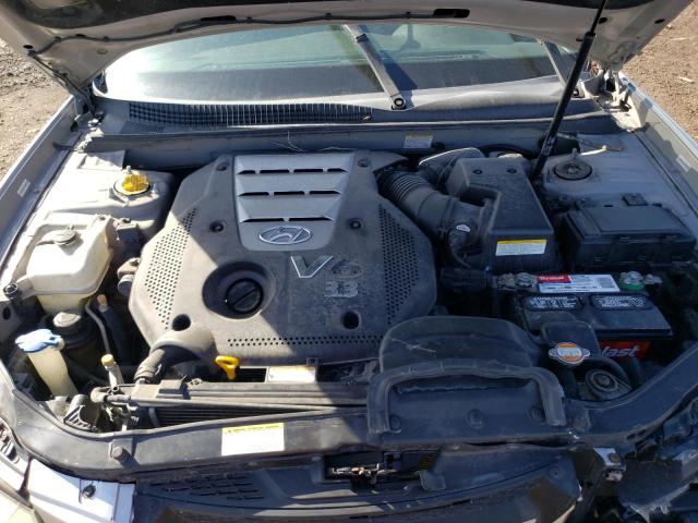 5NPEU46F77H231892 - 2007 HYUNDAI SONATA SE SILVER photo 11