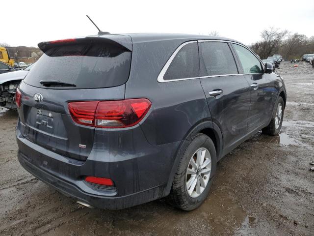 5XYPG4A30KG520920 - 2019 KIA SORENTO L GRAY photo 3