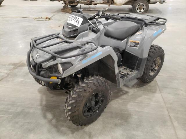 3JBLGAT45NJ003434 - 2022 CAN-AM OUTLANDER 570 GRAY photo 2