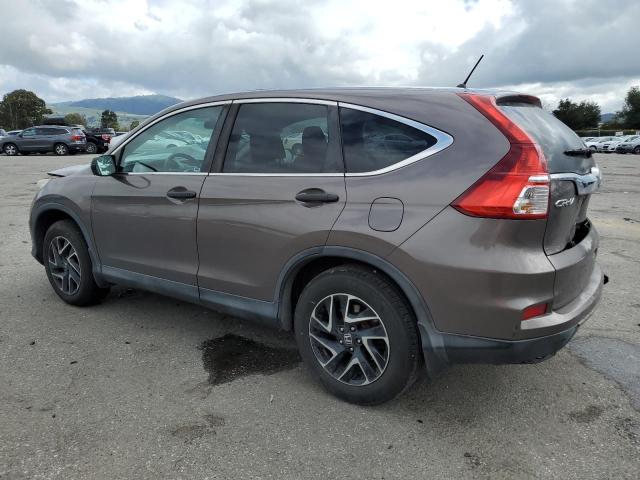 2HKRM3H4XGH554292 - 2016 HONDA CR-V SE GRAY photo 2