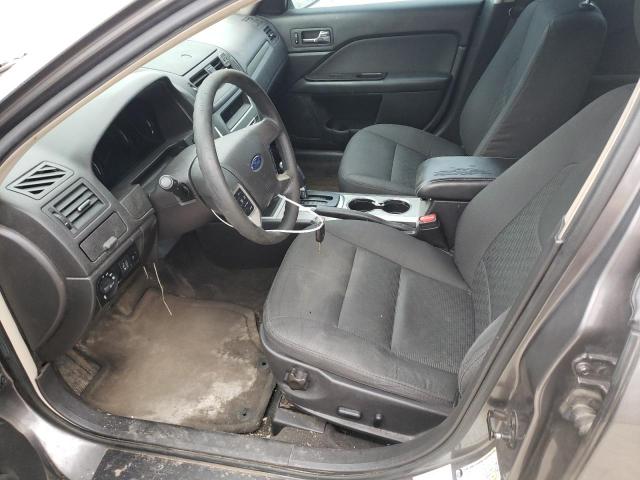 3FAHP0HA5CR353629 - 2012 FORD FUSION SE GRAY photo 7