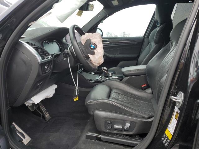 5YMTS0C00LLT10016 - 2020 BMW X3 M COMPETITION შავი ფოტო 7