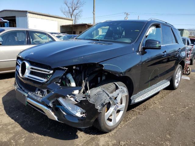 4JGDA5HB9HA863186 - 2017 MERCEDES-BENZ GLE 350 4MATIC BLACK photo 1