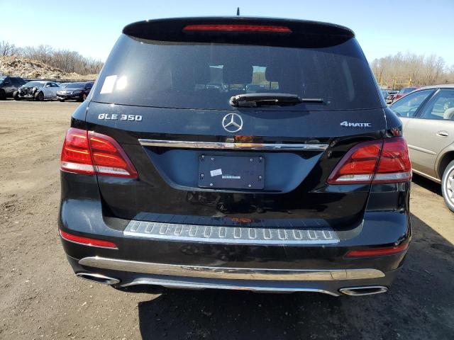 4JGDA5HB9HA863186 - 2017 MERCEDES-BENZ GLE 350 4MATIC BLACK photo 6