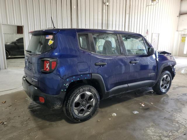 ZACCJBAB1JPJ54229 - 2018 JEEP RENEGADE SPORT BLUE photo 3