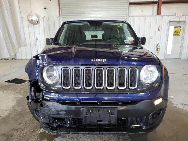 ZACCJBAB1JPJ54229 - 2018 JEEP RENEGADE SPORT BLUE photo 5