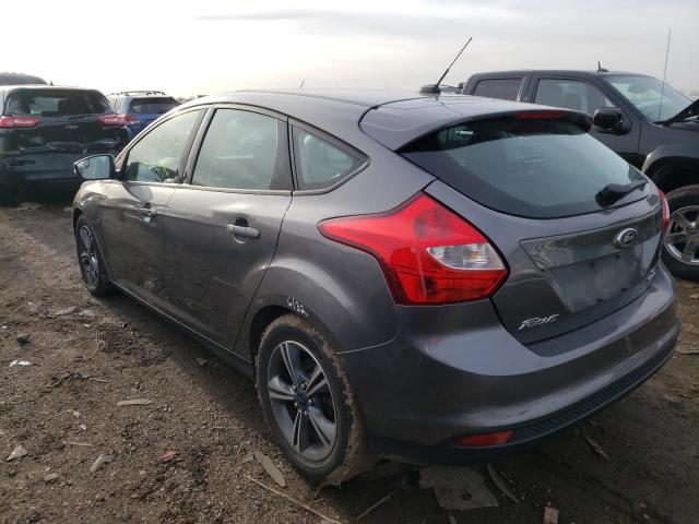 1FADP3K23EL275676 - 2014 FORD FOCUS SE GRAY photo 2