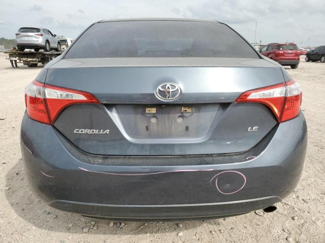 5YFBURHEXGP463295 - 2016 TOYOTA COROLLA L CHARCOAL photo 6