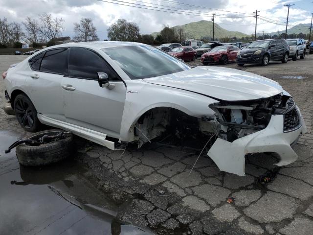 19UUB5F54MA004677 - 2021 ACURA TLX TECH A WHITE photo 4