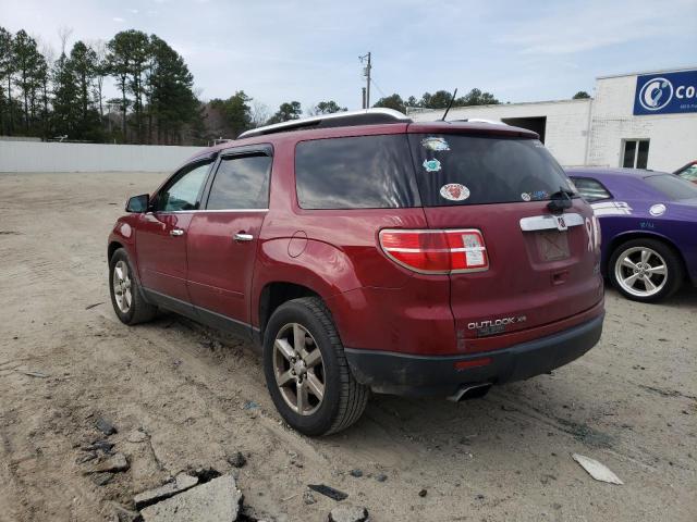 5GZEV33737J136756 - 2007 SATURN OUTLOOK SPECIAL წითელი ფოტო 2