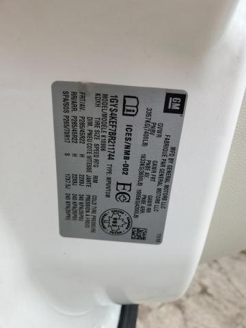 1GYS4KEF7BR211744 - 2011 CADILLAC ESCALADE ESV PLATINUM თეთრი ფოტო 14