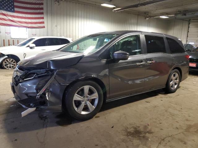 5FNRL6H7XKB054932 - 2019 HONDA ODYSSEY EXL GRAY photo 1