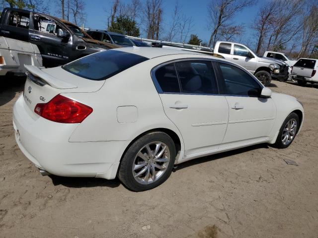 JNKBV61F78M251746 - 2008 INFINITI G35 WHITE photo 3