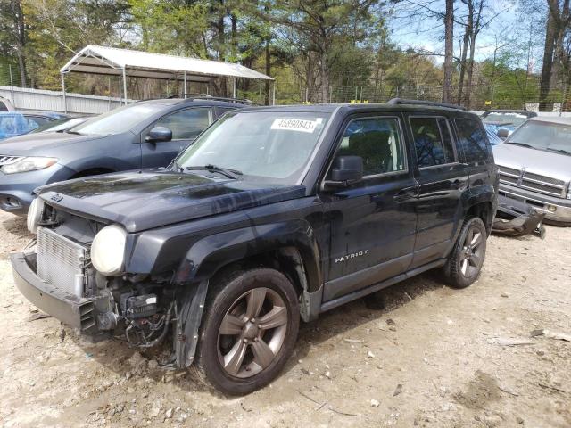 1C4NJPFA4ED679850 - 2014 JEEP PATRIOT LATITUDE BLACK photo 1