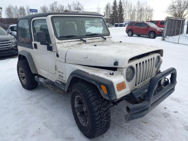 1J4FA49SX3P305367 - 2003 JEEP WRANGLER / SPORT WHITE photo 4