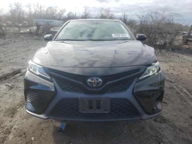 4T1B11HK6KU844567 - 2019 TOYOTA CAMRY L BLACK photo 5