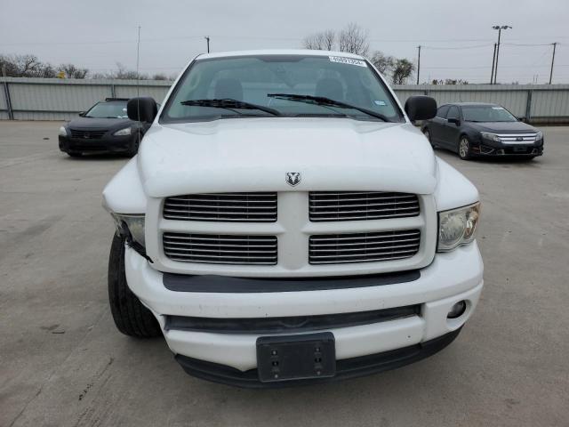 1D7HA16D34J277800 - 2004 DODGE RAM 1500 ST WHITE photo 5