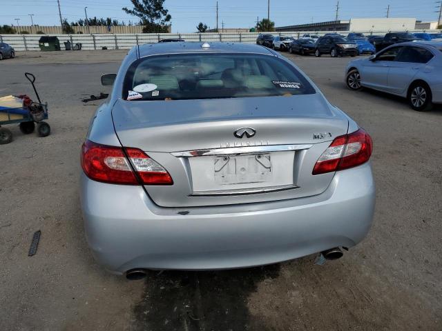 JN1BY1AR6BM374051 - 2011 INFINITI M37 X SILVER photo 6