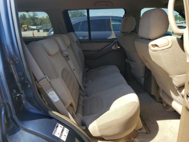 5N1AR18U07C604434 - 2007 NISSAN PATHFINDER LE 蓝色 照片 10