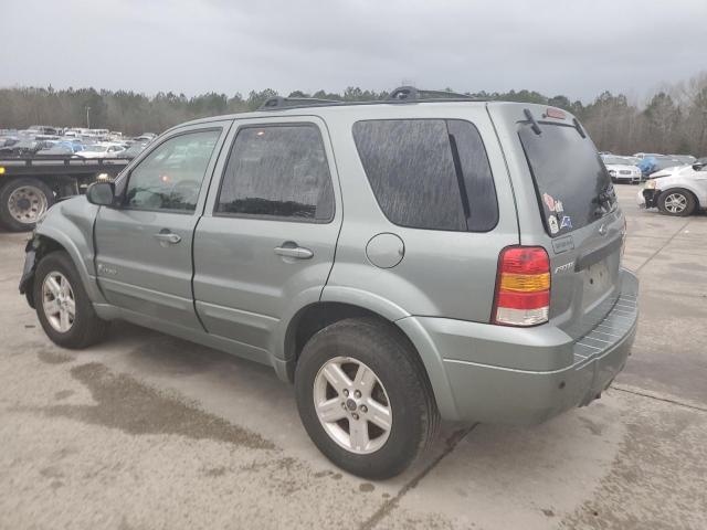 1FMCU95HX6KA25940 - 2006 FORD ESCAPE HEV GREEN photo 2