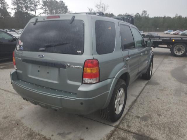 1FMCU95HX6KA25940 - 2006 FORD ESCAPE HEV GREEN photo 3