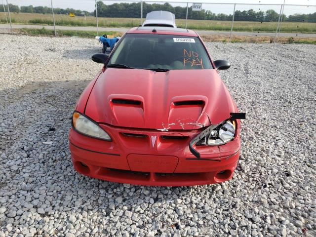 1G2NW12E43C182585 - 2003 PONTIAC GRAND AM GT RED photo 9