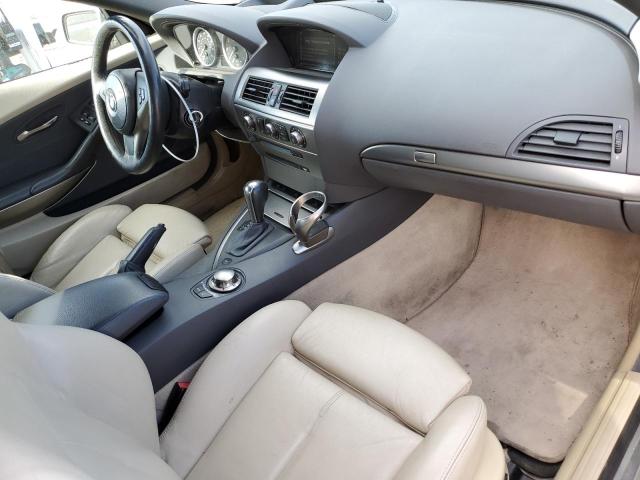 WBAEK73465B325817 - 2005 BMW 645 CI AUTOMATIC SILVER photo 8