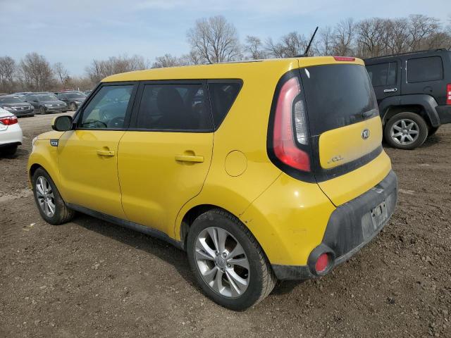 KNDJP3A53F7133959 - 2015 KIA SOUL + YELLOW photo 2