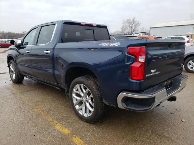 3GCUYGEL5KG308401 - 2019 CHEVROLET SILVERADO K1500 LTZ BLUE photo 2