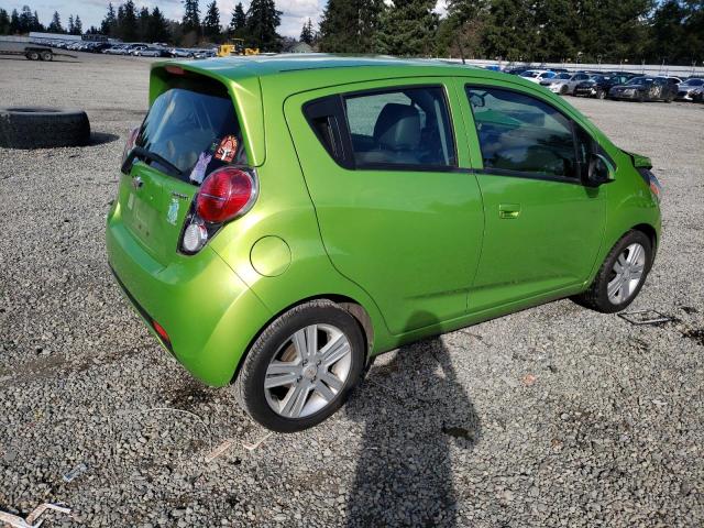 KL8CA6S90EC526653 - 2014 CHEVROLET SPARK LS GREEN photo 3