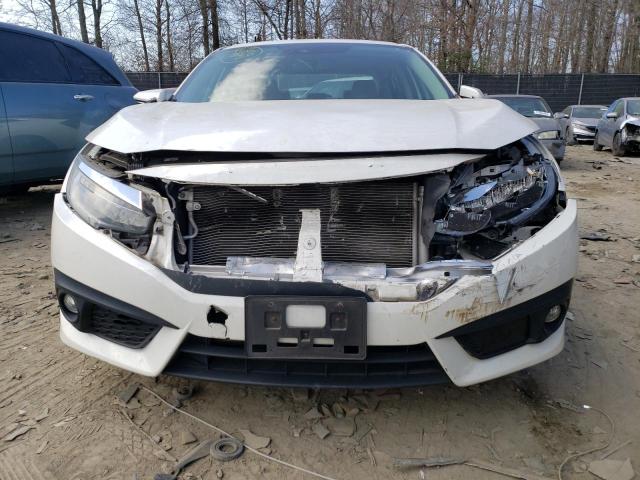 2HGFC1F9XHH659466 - 2017 HONDA CIVIC TOURING WHITE photo 5