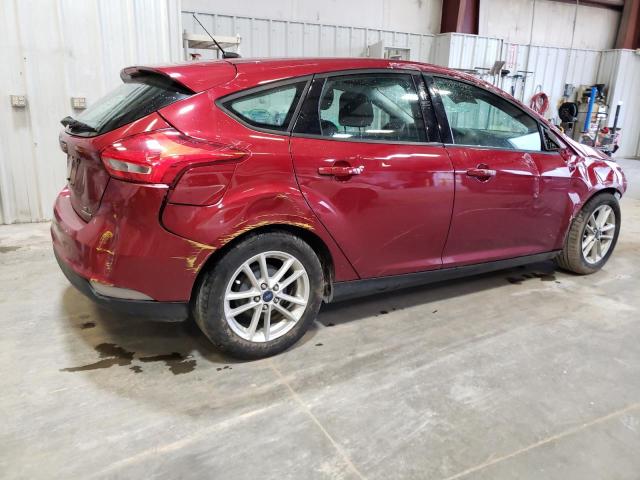 1FADP3K23FL340415 - 2015 FORD FOCUS SE RED photo 3