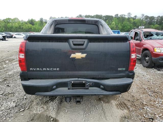 3GNNCEE07AG208559 - 2010 CHEVROLET AVALANCHE LS BLACK photo 6