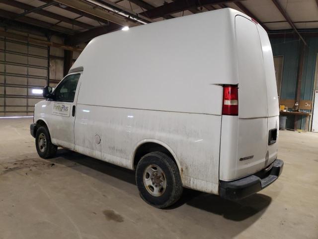 1GCGG25C791118806 - 2009 CHEVROLET EXPRESS G2 WHITE photo 2