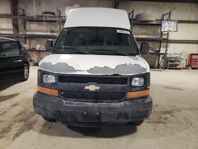 1GCGG25C791118806 - 2009 CHEVROLET EXPRESS G2 WHITE photo 5