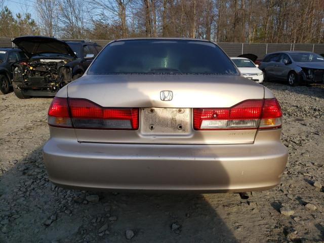 1HGCG56652A042129 - 2002 HONDA ACCORD EX GOLD photo 6