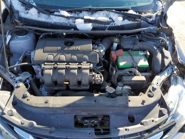 3N1AB7AP6GL665245 - 2016 NISSAN SENTRA S SILVER photo 11