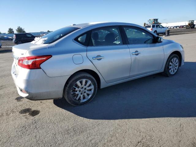 3N1AB7AP6GL665245 - 2016 NISSAN SENTRA S SILVER photo 3