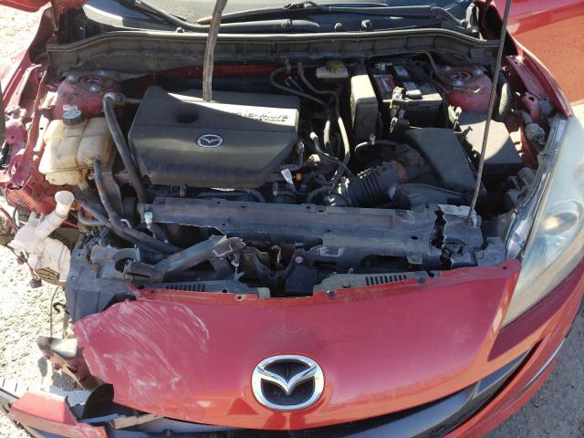 JM1BL1H58A1337128 - 2010 MAZDA 3 S RED photo 11