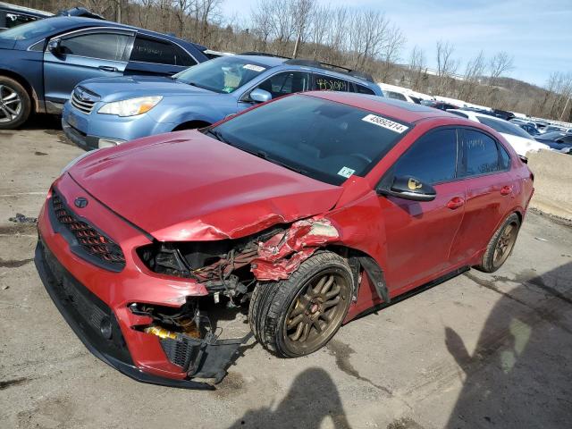 3KPF44AC4LE189648 - 2020 KIA FORTE GT RED photo 1