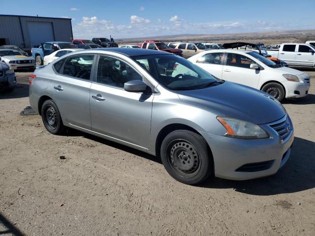 3N1AB7AP3EY225919 - 2014 NISSAN SENTRA S SILVER photo 4