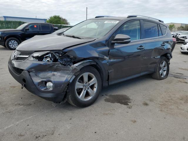 JTMRFREV8FJ024631 - 2015 TOYOTA RAV4 XLE GRAY photo 1