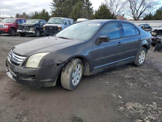 3FAFP06Z26R249992 - 2006 FORD FUSION S GRAY photo 1