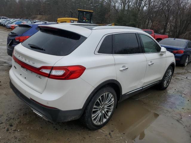 2LMPJ8LR6HBL37920 - 2017 LINCOLN MKX RESERVE WHITE photo 3